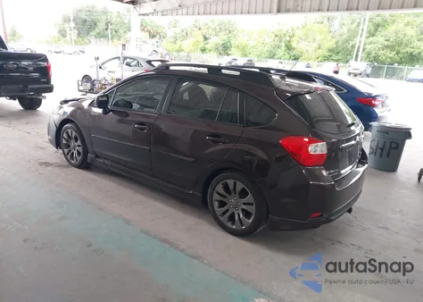 2013 Subaru Impreza 2.0I Sport Premium from USA, damaged, VIN JF1GPAL64DH829800